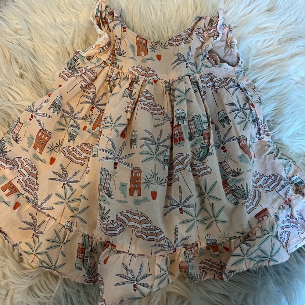 Janie & Jack dress and diaper cover